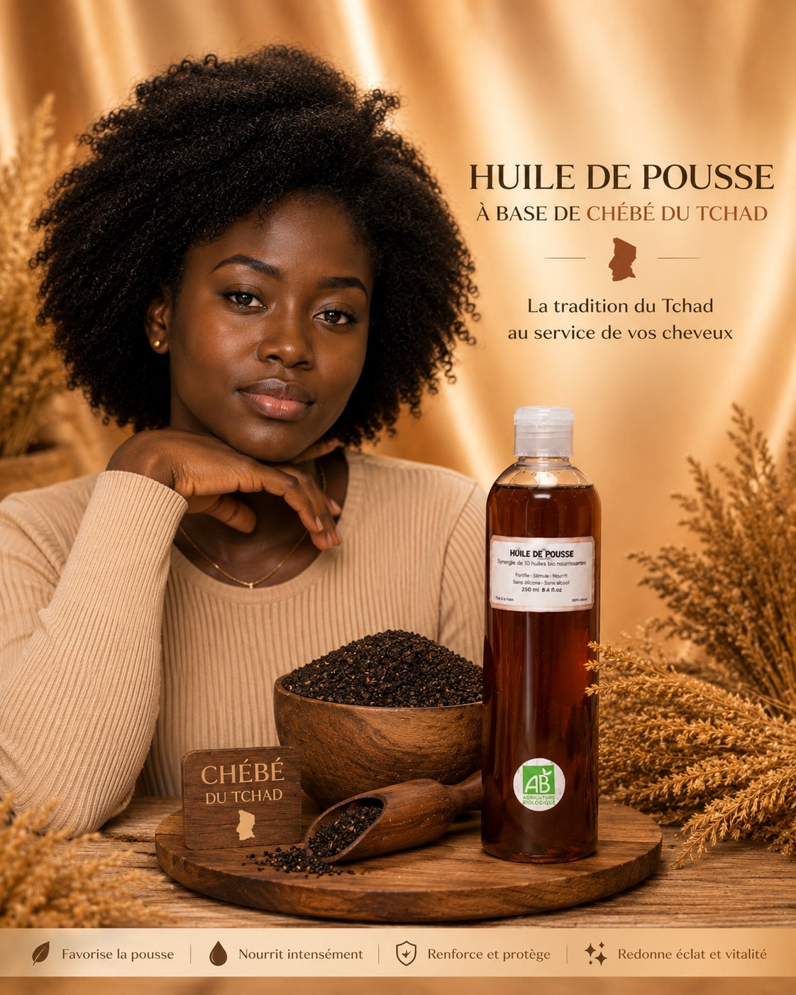 Huile de Pousse 250 ml - Glorious